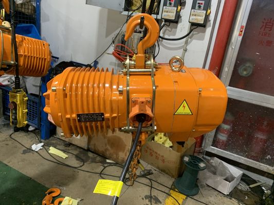 5T Capacity Electric Chain Hoist with Frequency Conversion Modularized Design and German Low Noise Motor