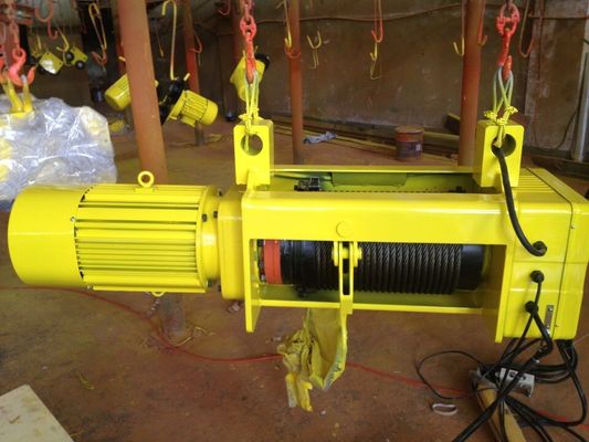 Electromagnetic Brake Underslung Wire Rope Crane Hoist