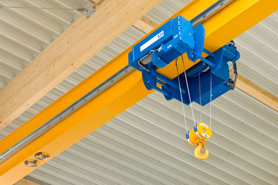1 ton to 20 tons Single Girder Bridge Crane, Overhead Beam Crane 6 meter to 30 meters