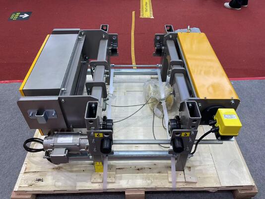 Europäischer Elektroseilzug mit niedrigem Bauhöhe, optimiertem Design und Leistung für Schwerlastanwendungen